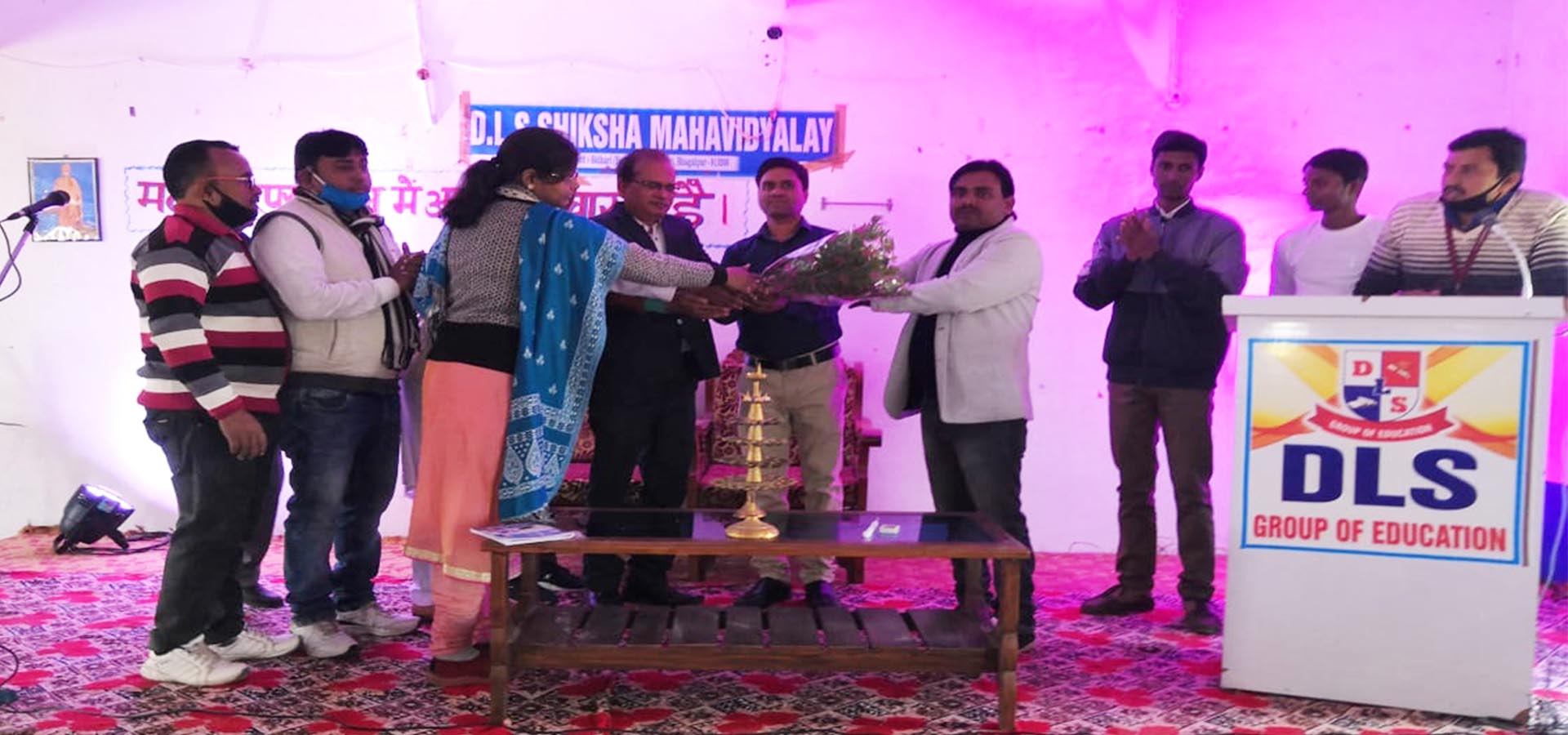 Slider in DLS Group of Education